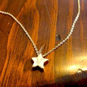 Adjustable Gold Necklace with Reversible Charm